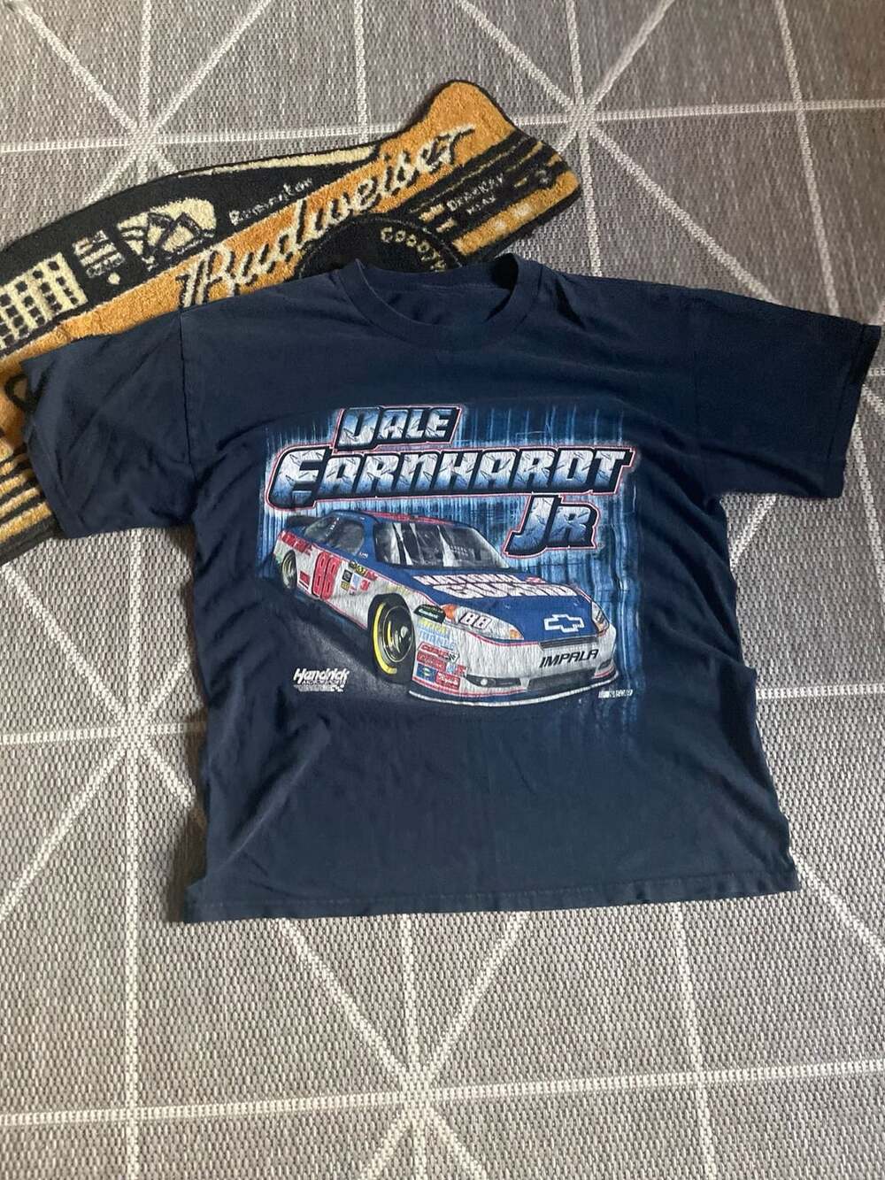 NASCAR Dale Earnhardt Jr 88 T-Shirt Large Blue Racing Hendrick Motorsports
